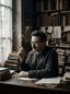 Porträt von Walter Benjamin