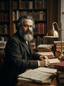 Porträt von Karl Marx