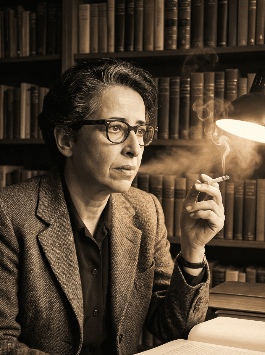 Porträt von Hannah Arendt