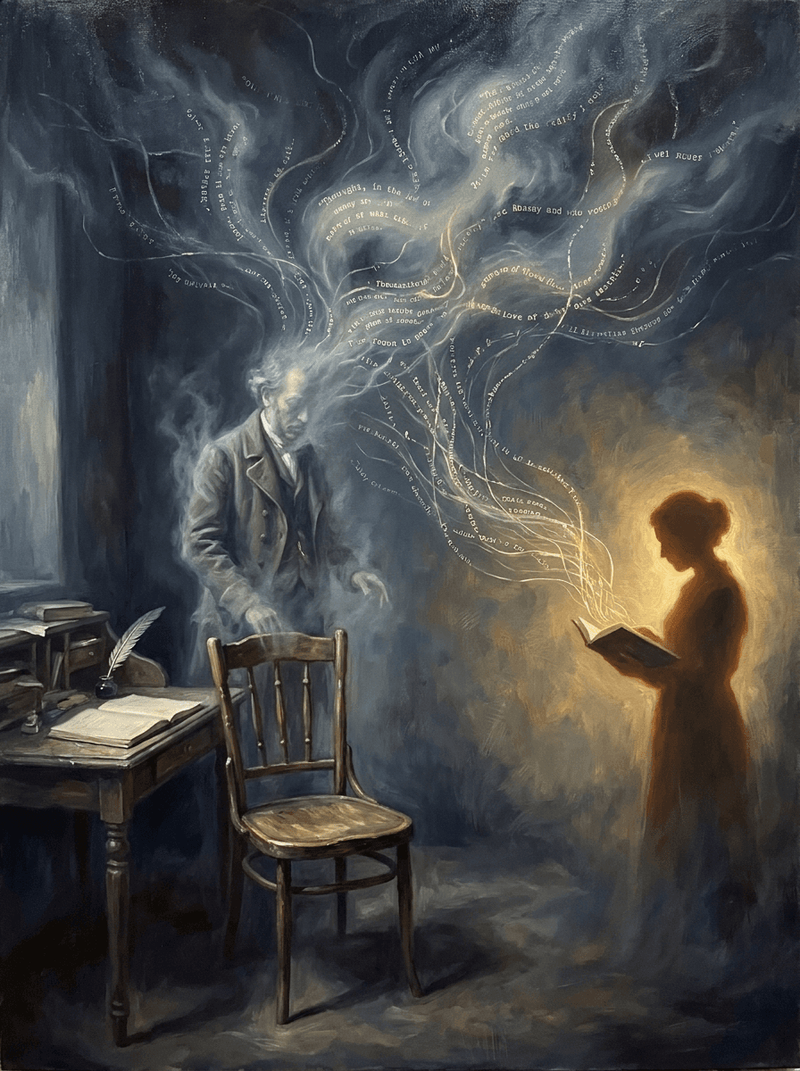 Der Tod des Autors – Illustration