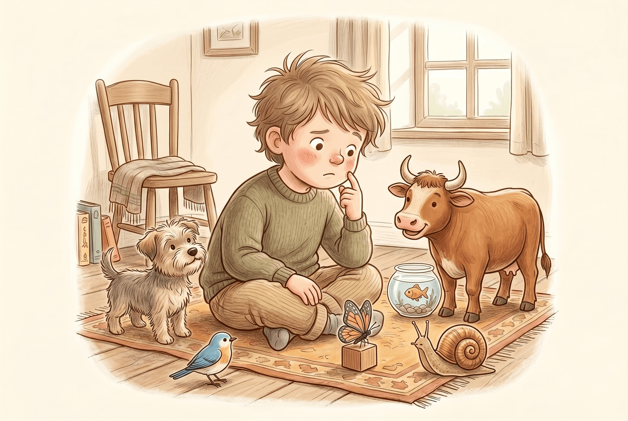 Aquarell-Illustration aus dem Buch (Seite 2).