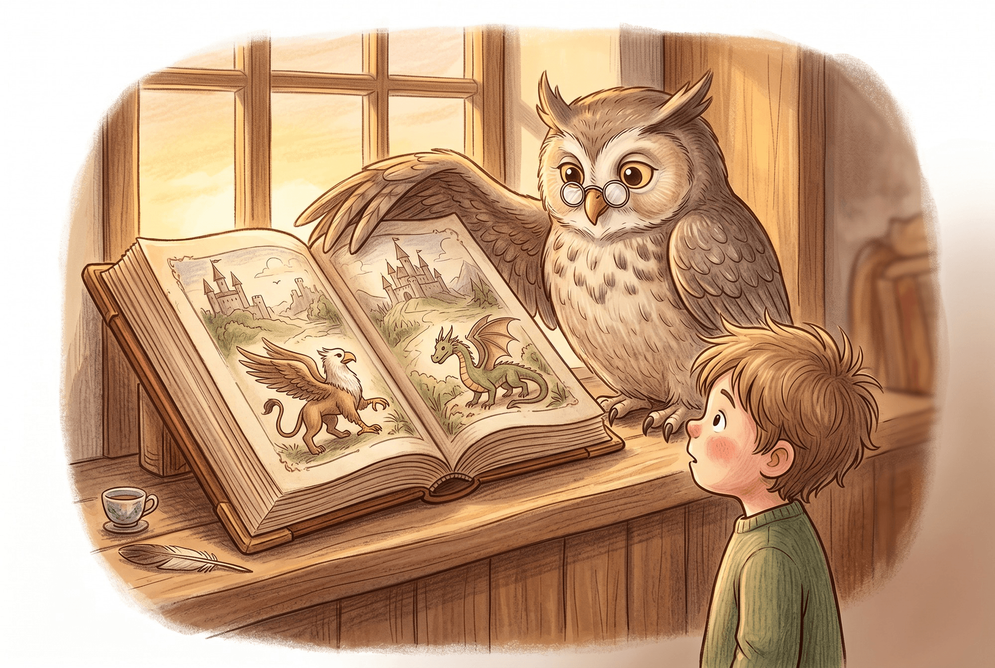 Aquarell-Illustration aus dem Buch (Seite 3).