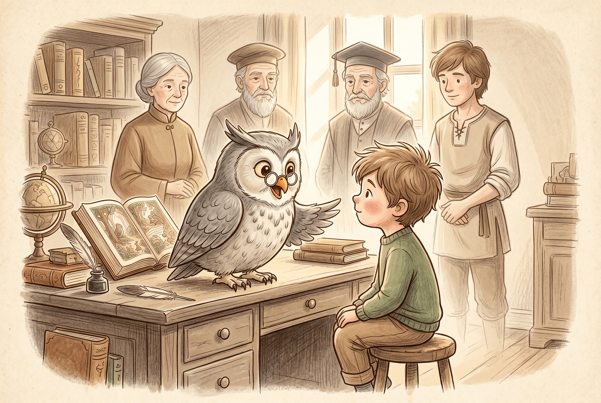 Aquarell-Illustration aus dem Buch (Seite 14).