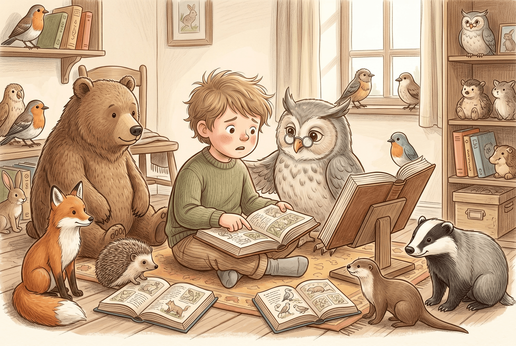 Aquarell-Illustration aus dem Buch (Seite 15).