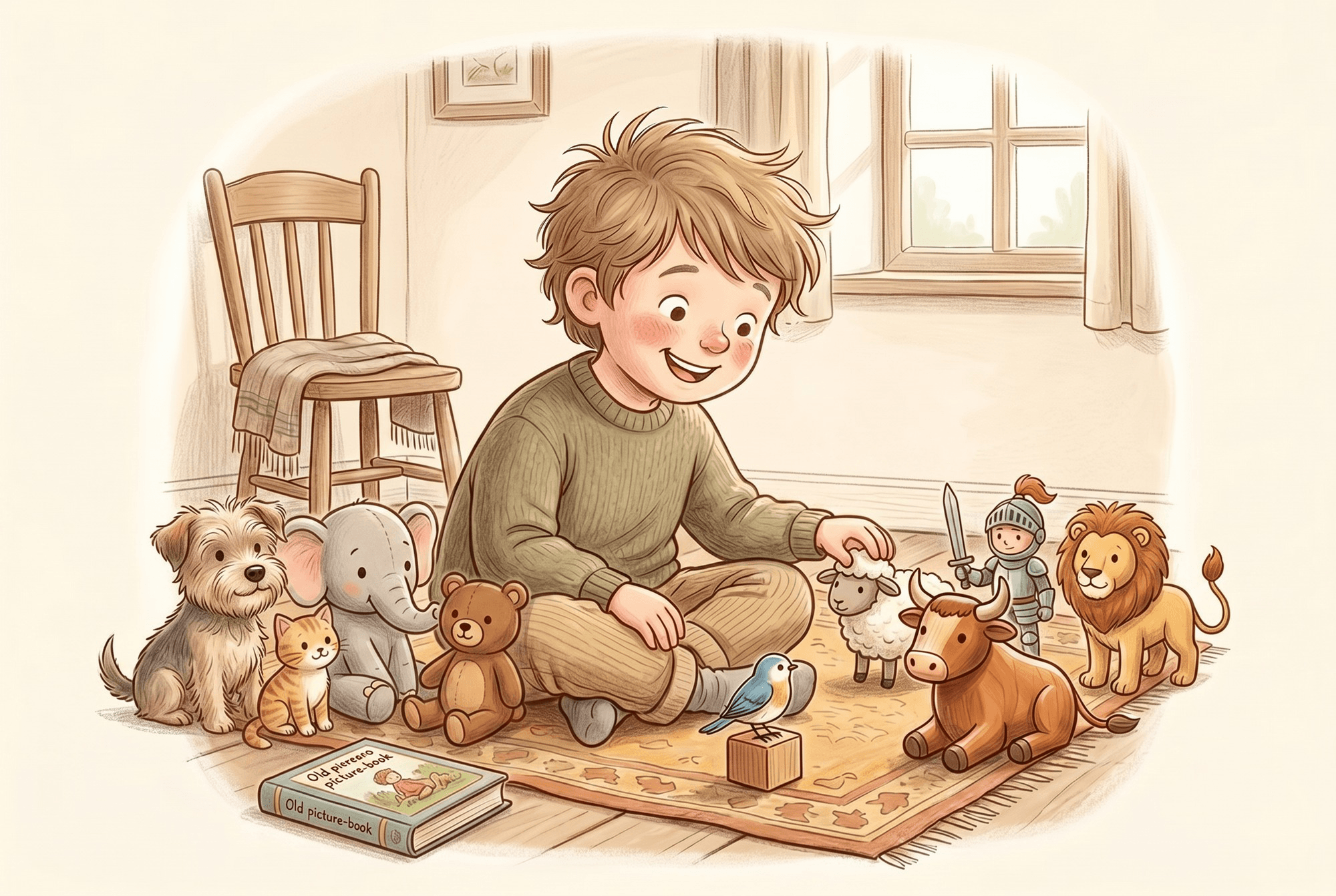 Aquarell-Illustration aus dem Buch (Seite 16).