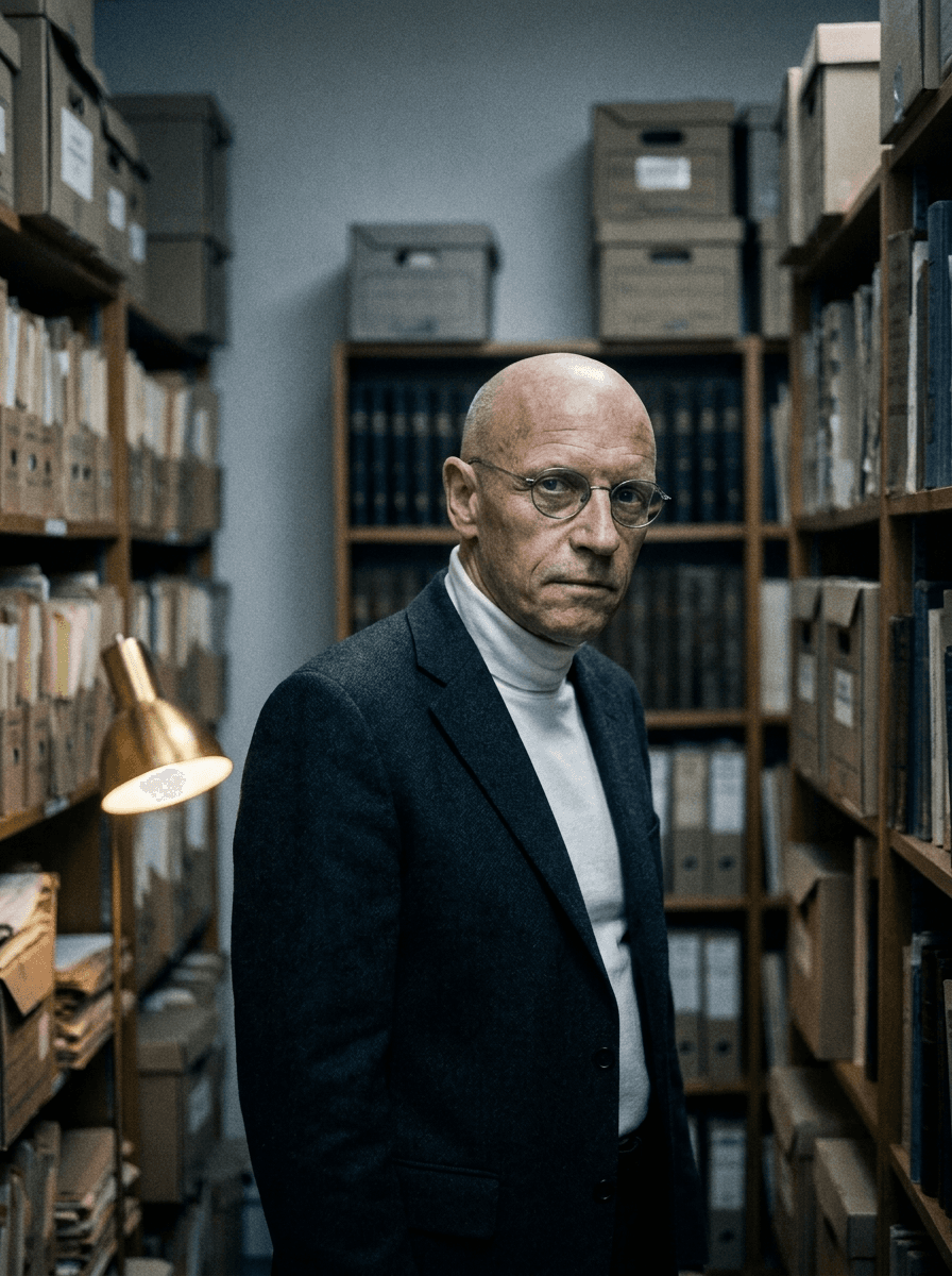 Porträt von Michel Foucault