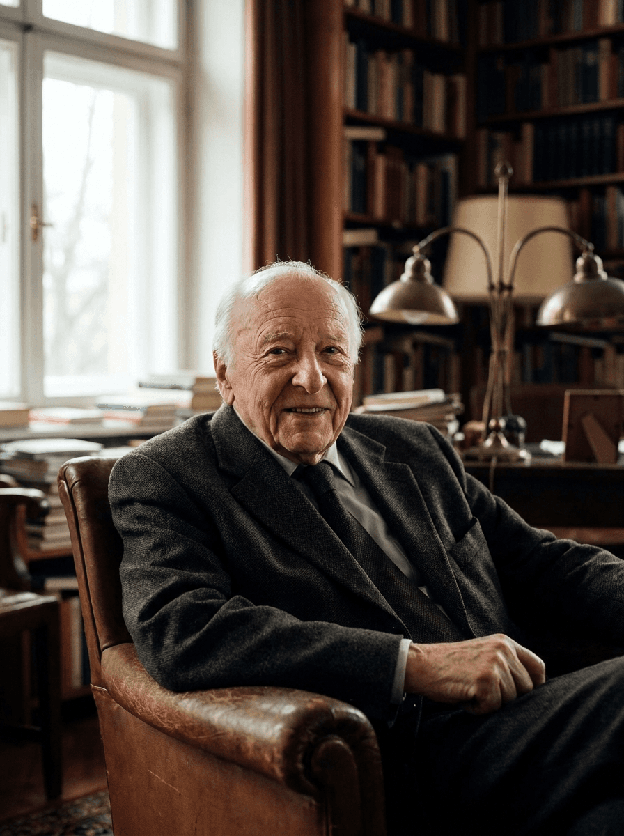 Porträt von Hans-Georg Gadamer