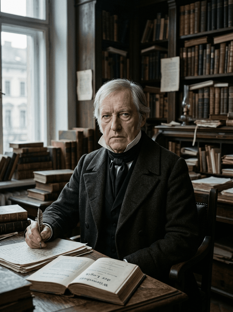 Porträt von Georg Wilhelm Friedrich Hegel