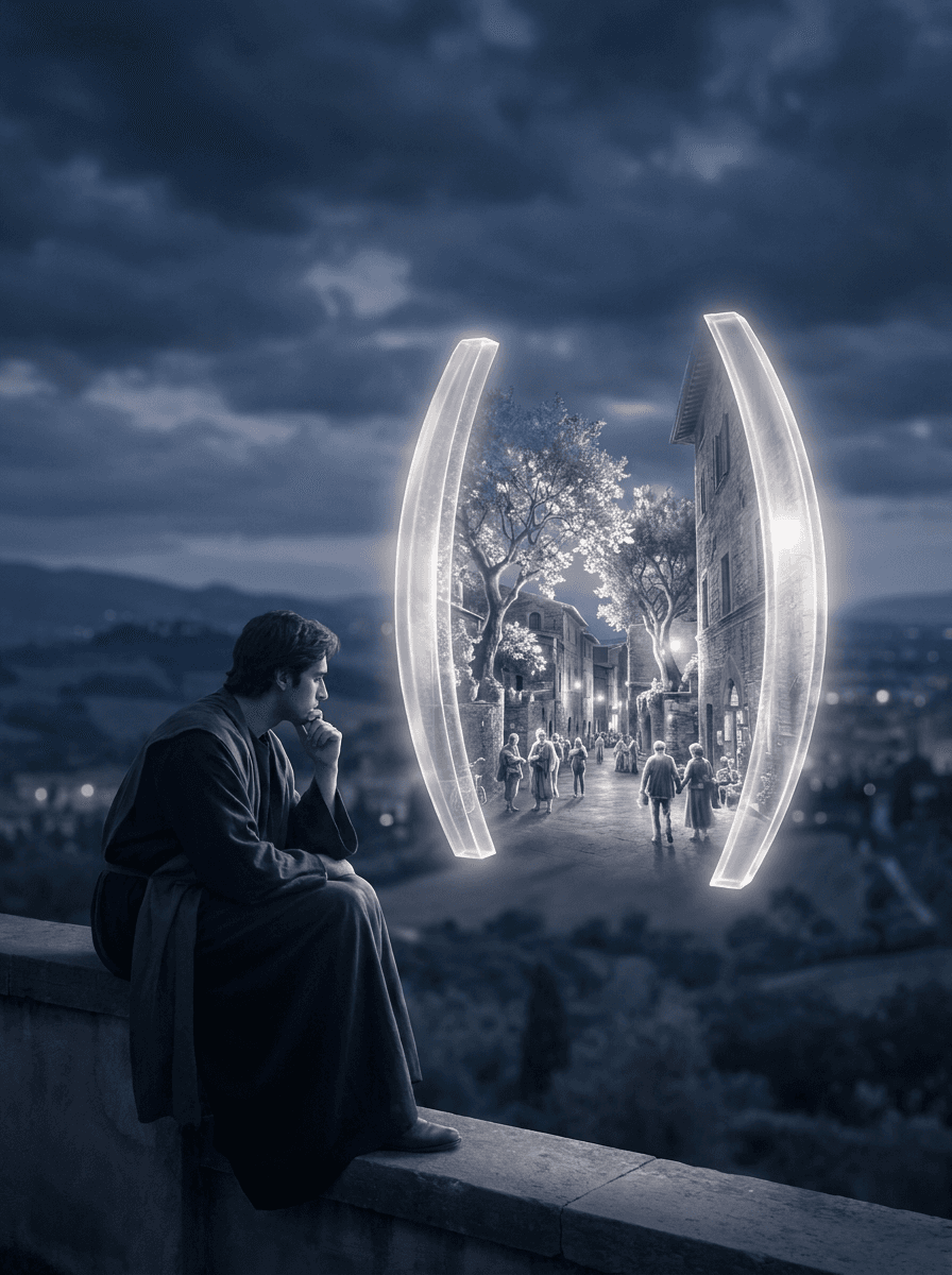 Die Epoché – Einklammerung der Welt – Illustration