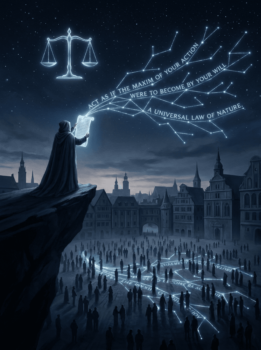 Der kategorische Imperativ – Illustration