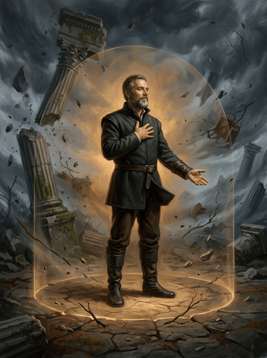 Die Dichotomie der Kontrolle – Illustration
