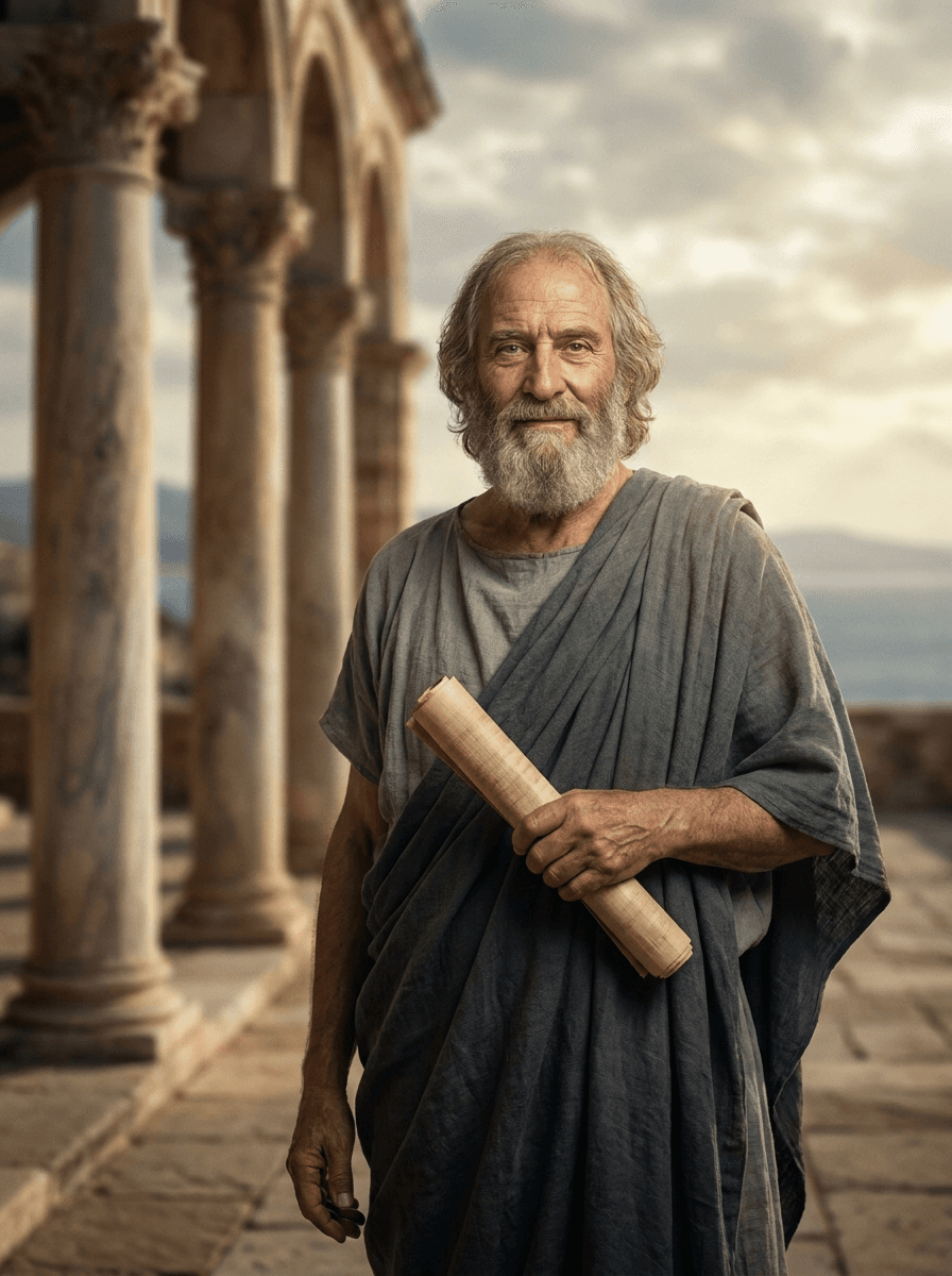 Porträt von Protagoras
