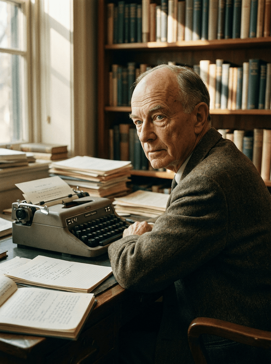 Porträt von Willard Van Orman Quine