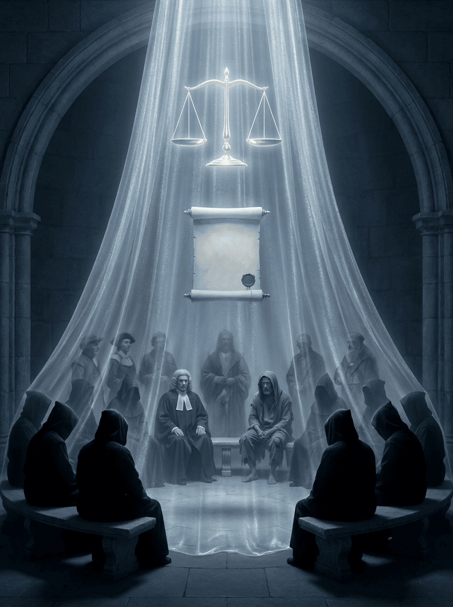 Der Schleier des Nichtwissens – Illustration