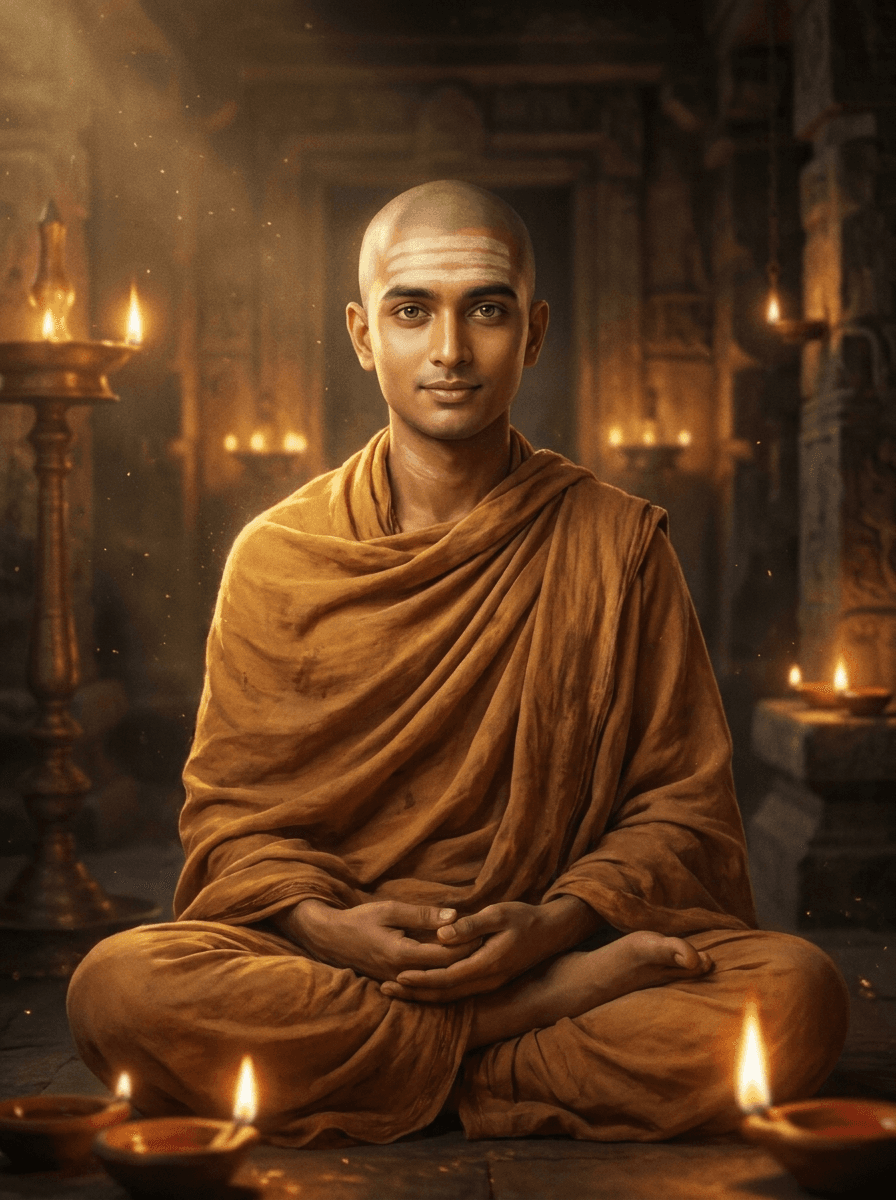 Porträt von Adi Shankara