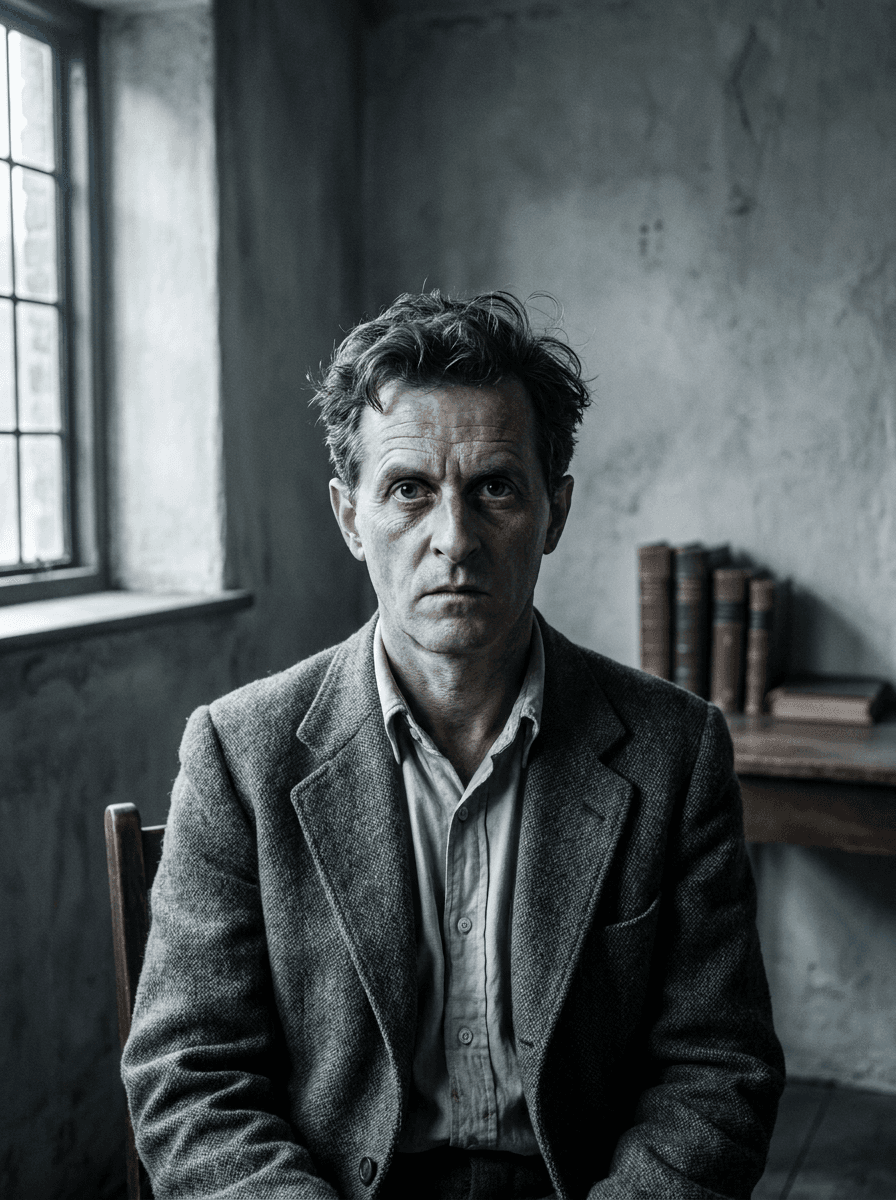 Porträt von Ludwig Wittgenstein
